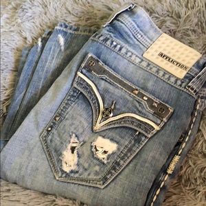 MENS Affliction jeans from buckle